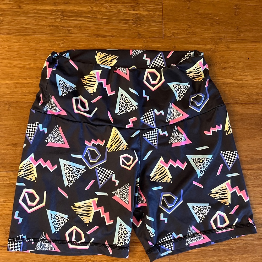 Vintage 90s style bike shorts